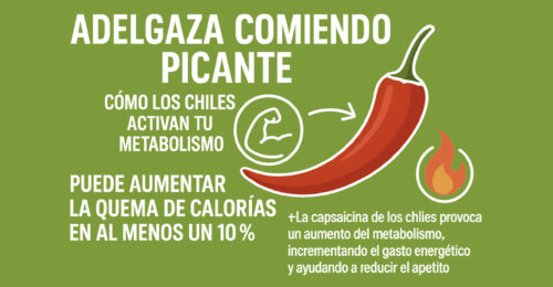 adelgaza comiendo picante